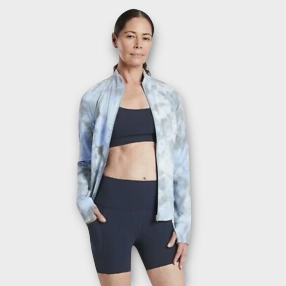 NWT- Athleta Salutation Jacquard Jacket - Picture 1 of 11